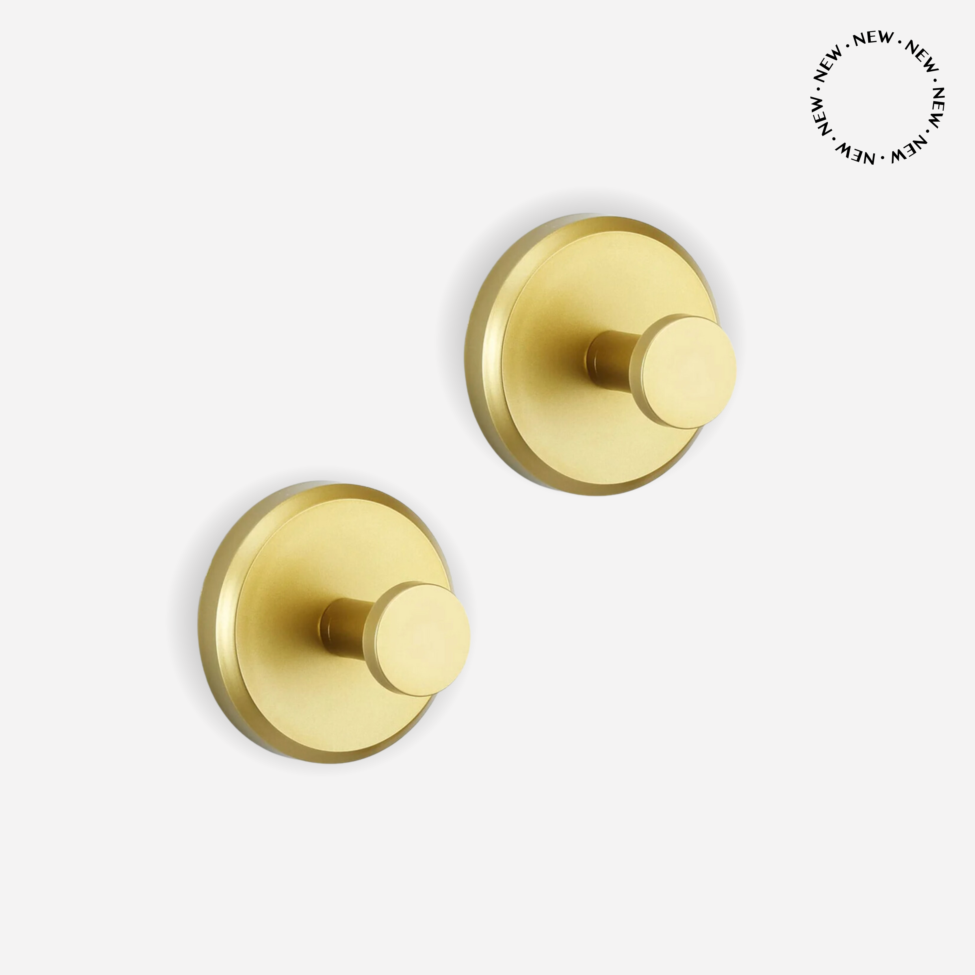 ROHA SUCTION HOOKS GOLD